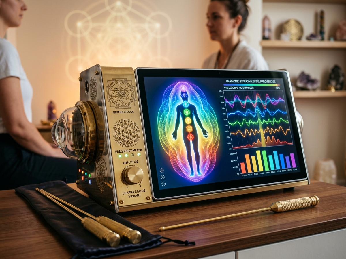 Digital Aura Scanner and Biofield Chakra Frequency Analyzer